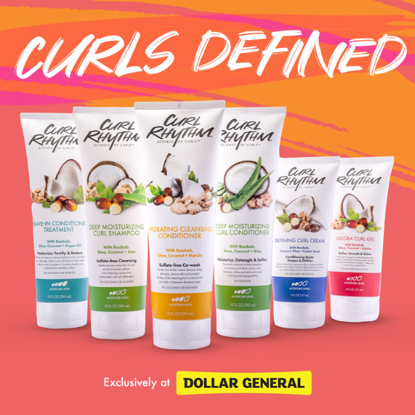 Curl Rhythm Hair Care Brings Performance and Value to Dollar General