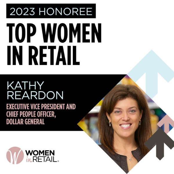 Kathy Reardon Named a 2023 Top Woman in Retail