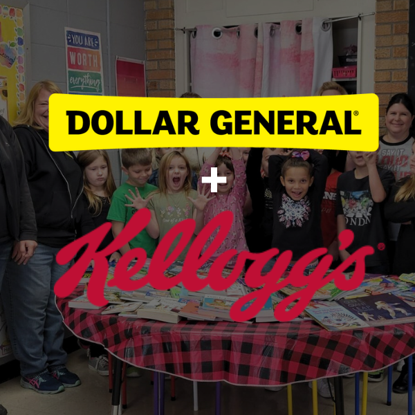 Dollar General and Kellogg Company Partner for Third Year to Donate 60,000 Books